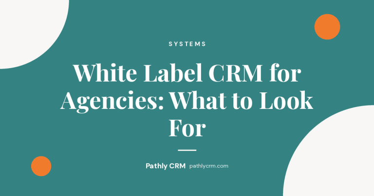 White Label CRM for Agencies: What to Look For